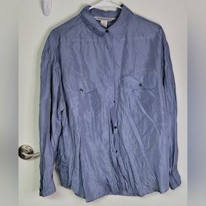 ▪︎Like New! Size 14, K.B. Lawrence Silk Blouse